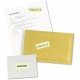  Avery Printable Address Labels with Sure Feed, 1" x 2-5/8", Neon Yellow, 750 Blank Mailing Labels (5972)