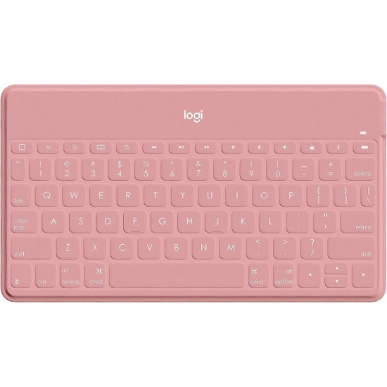 Logitech Keys-to-Go Ultra Portable Bluetooth Keyboard for Ipad (Blush Pink)