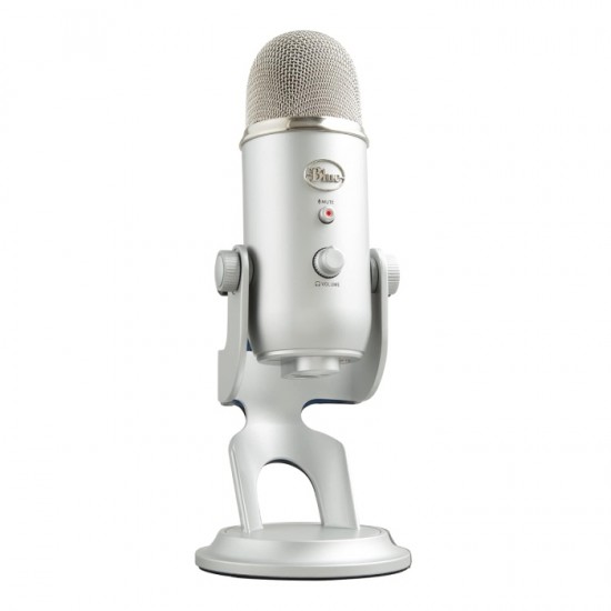 Logitech Blue Yeti Microphone USB Silver