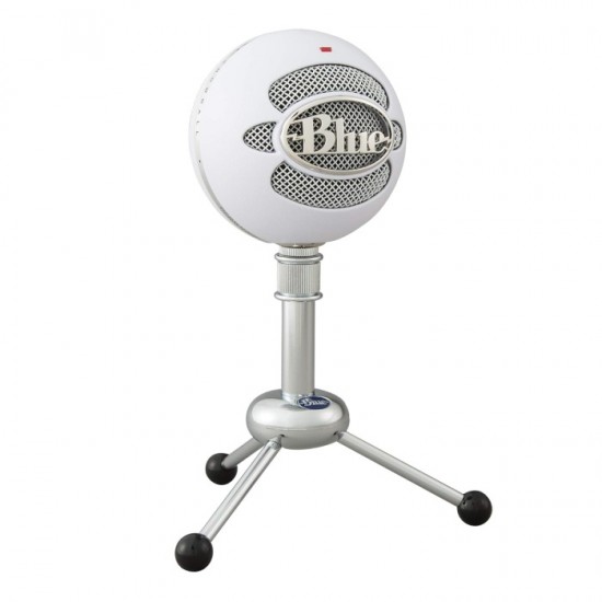 Logitech Blue Snowball Microphone White