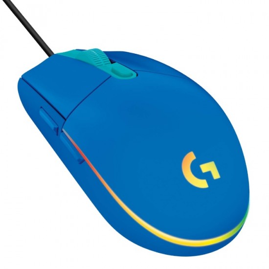 Logitech G Lightsync Gaming Mouse USB Blue (G203)