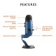 Logitech Blue Yeti Microphone USB Blue 