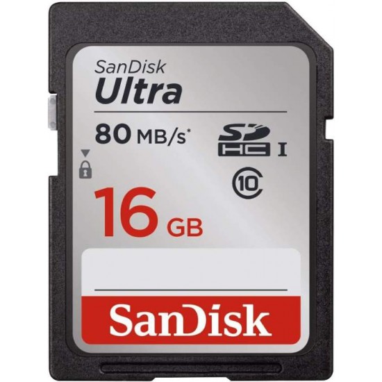 Sandisk Ultra SDHC 16GB 80MB/S