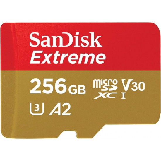 SanDisk Micro SD Extreme 256GB, 190MB/S