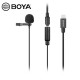 BOYA BY-M2 CLIP-ON LAVALIER MICROPHONE FOR IOS DEVICE