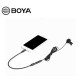 BOYA BY-M2 CLIP-ON LAVALIER MICROPHONE FOR IOS DEVICE