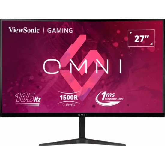 ViewSonic VX2718-PC-mhd 27 inch" 165Hz Curved Gaming Monitor