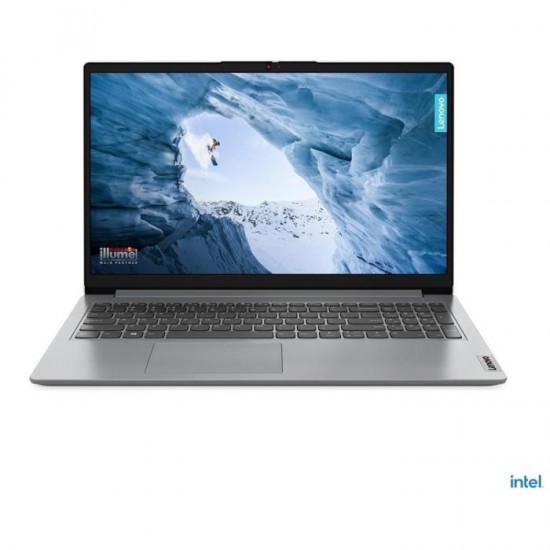 Lenovo IdeaPad 1 15IAU7 Intel® Core™ i3-1215U Processor, 8GB RAM, 256GB SSD, Windows 11 Home, 15.6 inch" FHD Display, Eng/Arabic Keyboard (Cloud Grey)