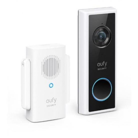 Eufy Video Doorbell 1080p - Battery Powered Black