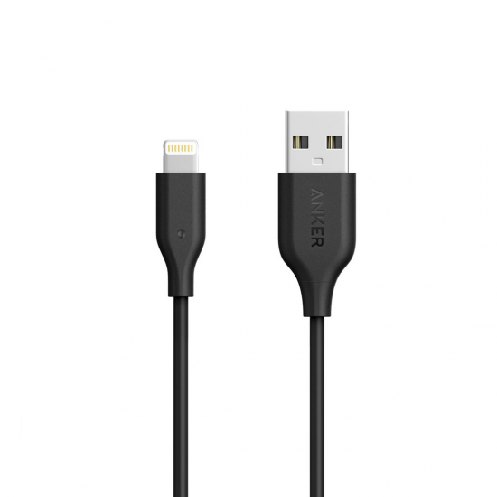 Anker Powerline Select+ Usb Cable With Lightning Connector 6ft, Part Number: AN.A8013H12.BK