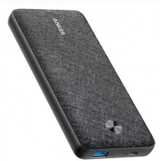 Anker Powercore Essential 20000 Fabric Black, Part Number: AN.A1268H11.BK