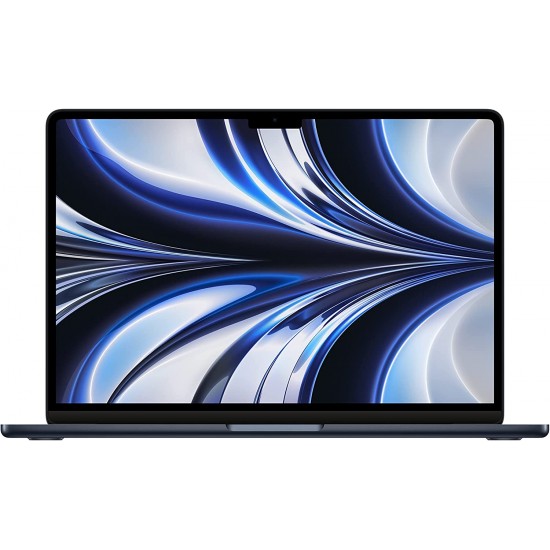 MacBook Air, 13-inch display, M2 chip with 8‑core CPU,10‑core GPU, 512GB SSD, Midnight