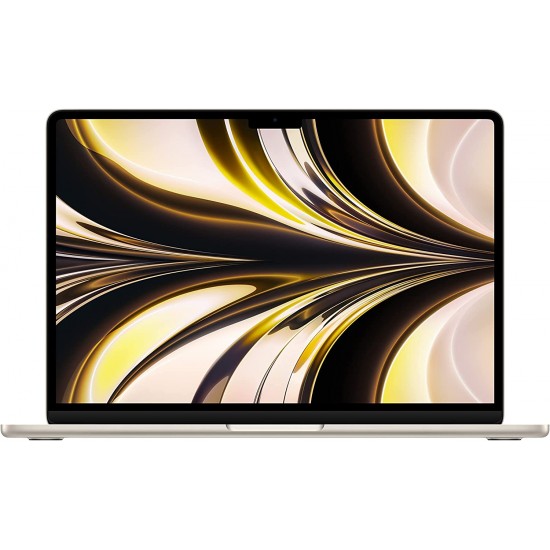 MacBook Air,13-inch display, M2 chip with 8‑core CPU,  10‑core GPU, 512GB SSD, Starlight