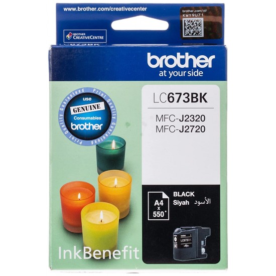Brother Ink Cartridge LC-673 Black