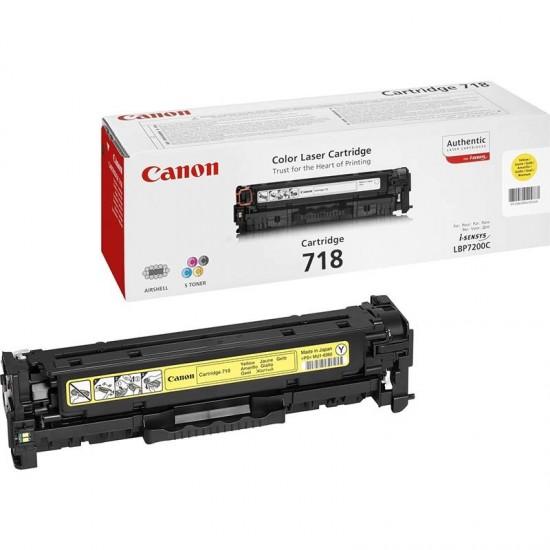 Canon Toner 718 Yellow