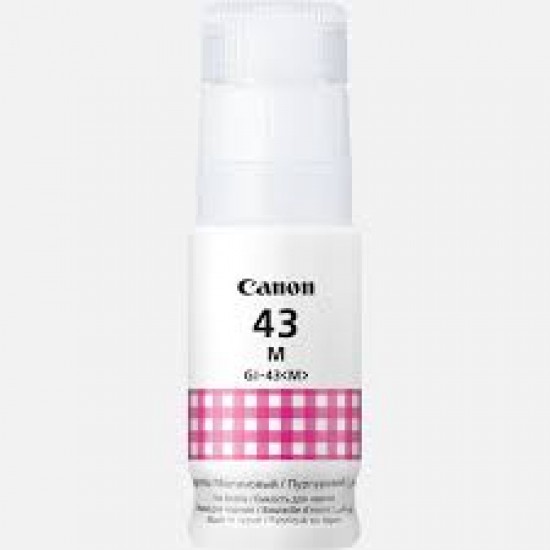 Canon GI-43  Ink Bottle, Magenta 60 ML