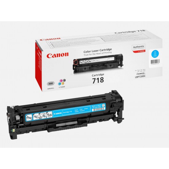 Canon Toner 718 Cyan