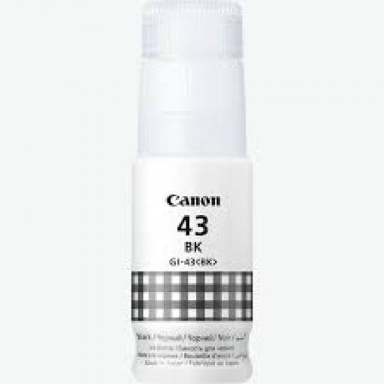 Canon GI-43  Ink Bottle, Black-60 ML