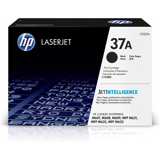 HP Toner 37A Black -  CF237A