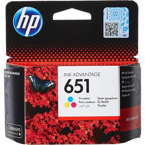 HP Cartridge 651 Tri-color - C2P11ae