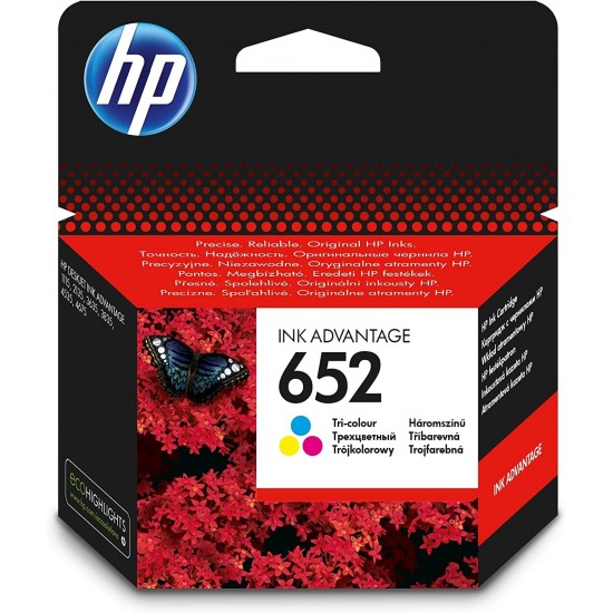 HP Cartridge 652c Tri-color - F6V24AE