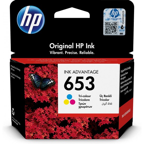 HP Cartridge 653 Tri-color - 3YM74AE 