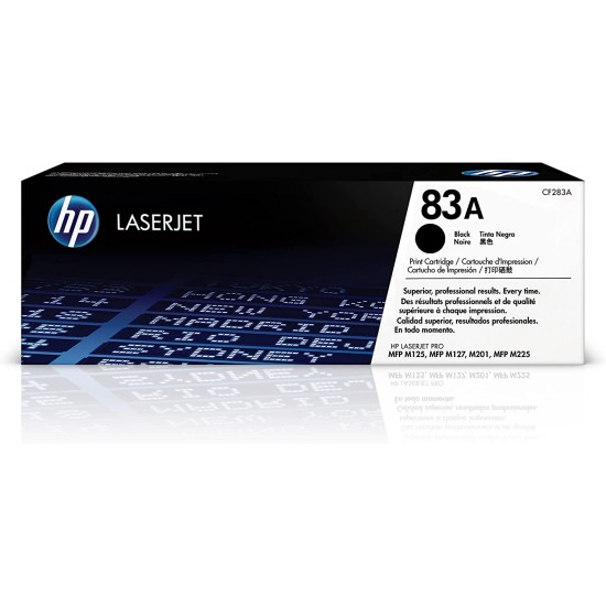 HP Toner 83A Black - CF283A