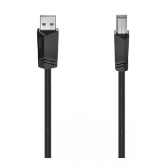 Hama USB Cable, USB 2.0, 480 Mbit/s, 1.5Mtr