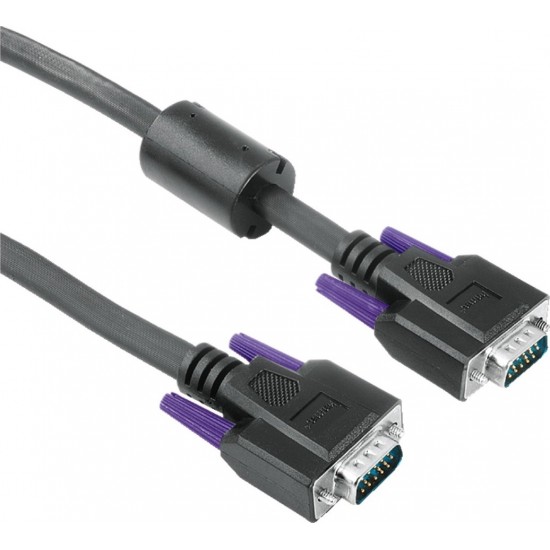 Hama VGA Cable, Ferrite Core, 2 Shielded, 1.8Mtr