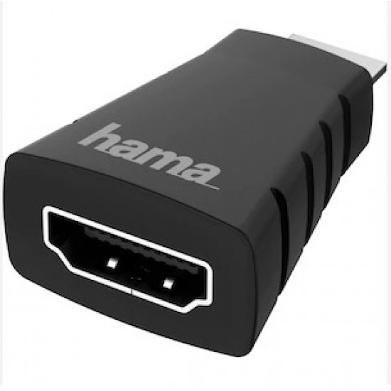 Hama HDMI Adapter, Mini-HDMI Plug - HDMI Socket, Ultra-HD 4K