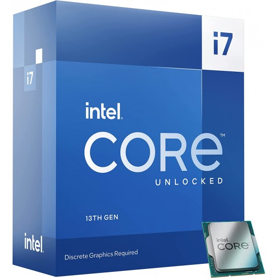Intel Core i7-13700K Desktop Processor 16 cores (8 P-cores + 8 E-cores) 30M Cache