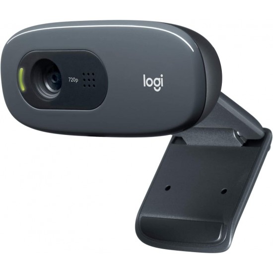 Logitech Webcam C270 HD720p USB Black