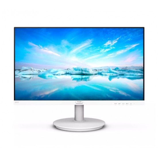 Philips 23.8 Inch Monitor White Color  Part No: 241V8LW 