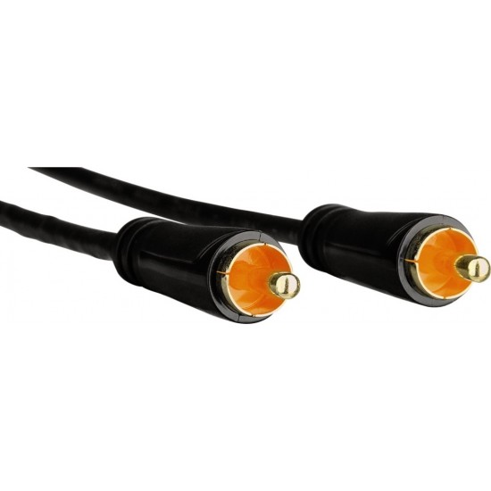 Hama Audio Cable, RCA Plug-RCA Plug, DIG, Goldplated, 3Mtr