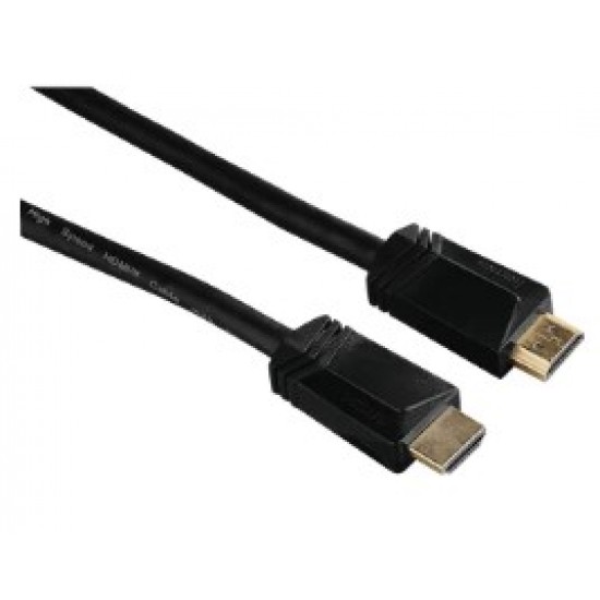 Hama High-Speed HDMI Cable,Plug-Plug, Ethernet,Gold-plated,3.0Mtr