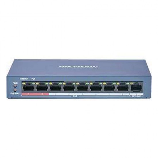 HikVision Network Switch 8 Port POE  10/100 DS-3E0109P-E/M 