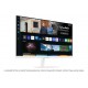 Samsung Smart Monitor 27" Flat, FHD, VA Panel, Smart TV, IoT Hub, Workspace, Apple Airplay (LS27BM501)