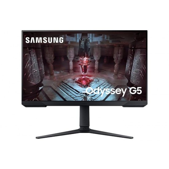 Samsung Gaming Monitor 27" Flat, QHD,  Ergonomic, VA Panel, HDR10, 1MS, 165HZ (LS27CG510) 