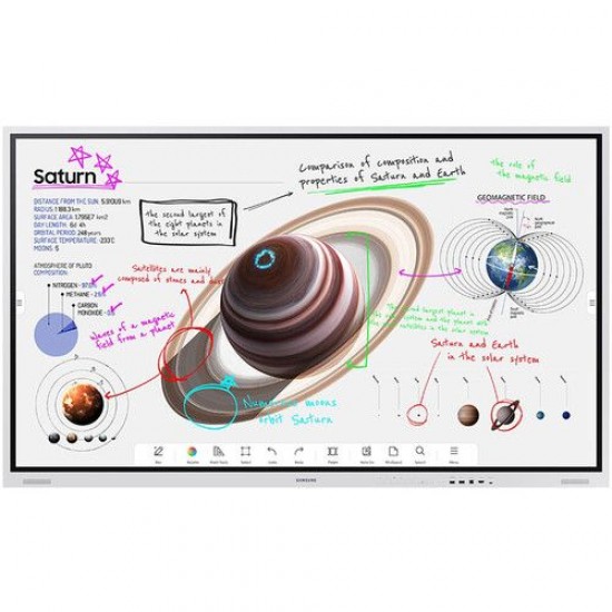 Samsung Flip Pro 85 inch" 4K Interactive Touchscreen LED Display (Model : LH85WMBWLGCXXL)