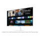 Samsung Smart Monitor 32" Flat, UHD, VA Panel, Smart TV, IoT Hub, Workspace, Apple, Airplay (LS32BM501)