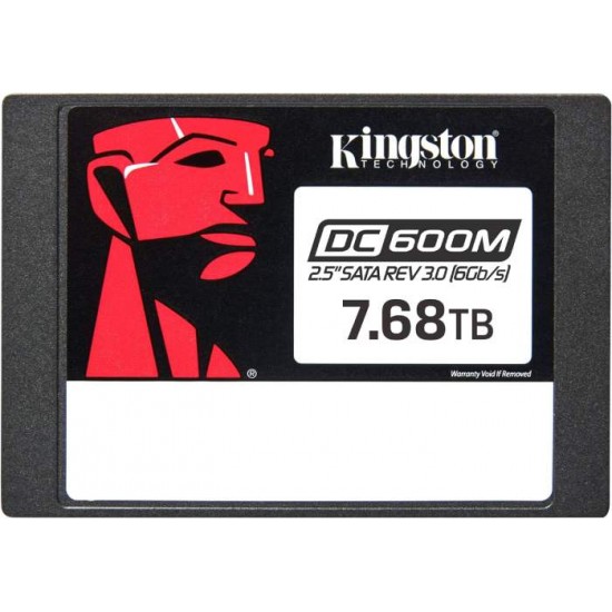 Kingston DC600M SSD 2.5 Inch Enterprise SATA SSD 7680GB