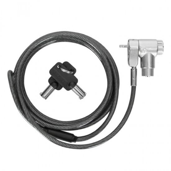 Targus DEFCON Ultimate Universal Keyed Cable Lock with Slimline Adaptable Lock Head (ASP95GL)
